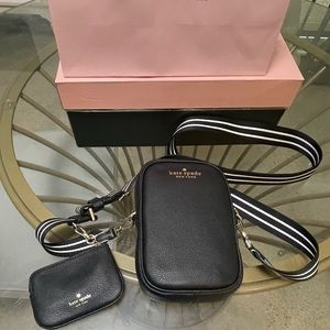 Kate Spade ♠️ Black Crossbody Bag
